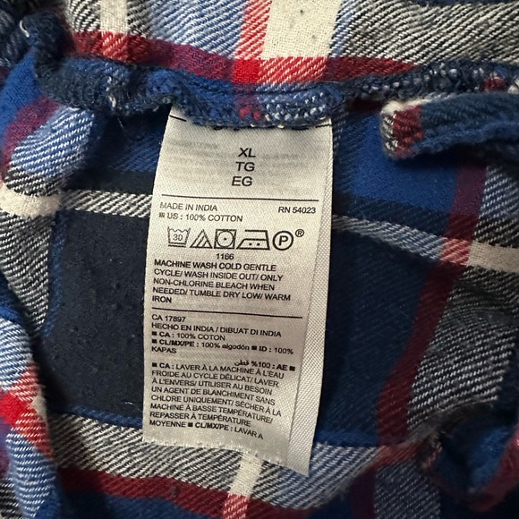 Old Navy Men’s flannel pajama pants size xl - Picture 4 of 6